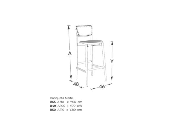 Banqueta Maitê - Image 3