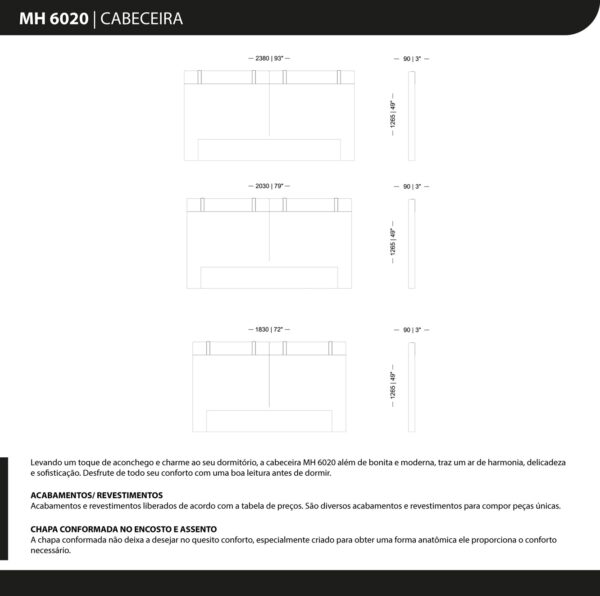 Cabeceira MH 6020 - Image 3