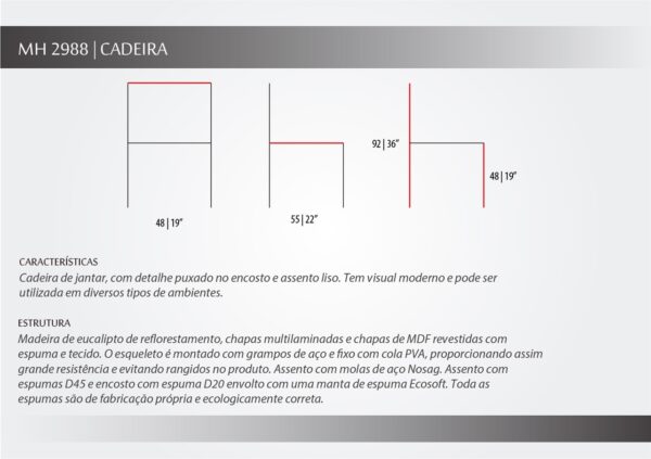 Cadeira MH 2988 - Image 2