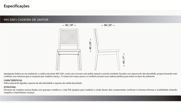 Cadeira MH 3261 - Image 3