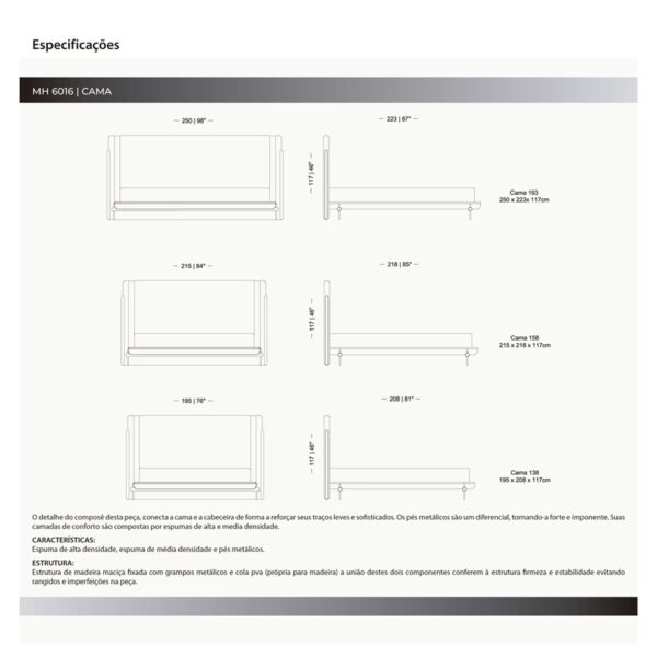 Cama MH 6016 - Image 2