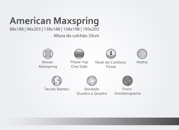 Colchão American Maxspring - Image 2