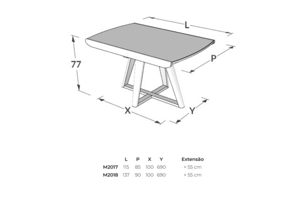 Mesa Elástica Ella - Image 3