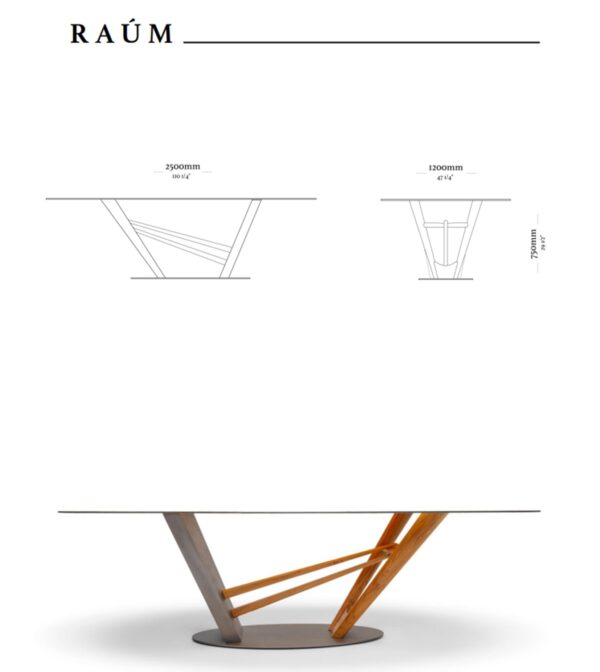 Mesa de  jantar Raúm - Imagem 4